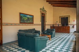 Istumisnurk majutusasutuses Hotel Montecillo
