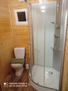 Koupelna v ubytování Na červene louce relax 0