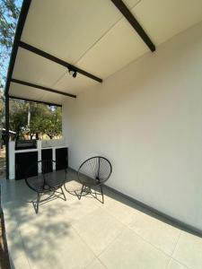 Balkon oz. terasa v nastanitvi Posada San Miguel