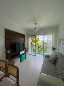 Μια τηλεόραση ή/και κέντρο ψυχαγωγίας στο Porto Real Resort Suítes, Paraíso em Angra