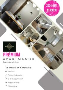 Fotografie z fotogalerie ubytování Z8 Prémium Apartman v destinaci Kaposvár
