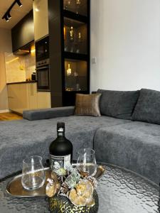 Posezení v ubytování Z8 Prémium Apartman
