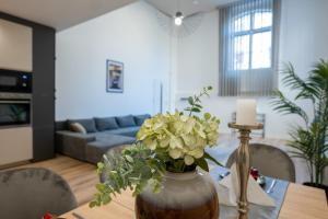 Posezení v ubytování Z8 Prémium Apartman