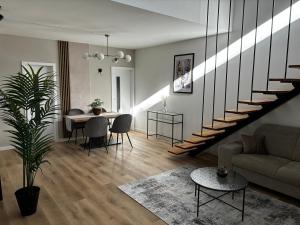 Posezení v ubytování Z8 Prémium Apartman