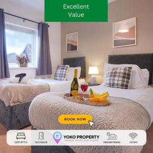Fotografie z fotogalerie ubytování Special Offer! Harton House - Perfect for Contractors & Groups - Long Stays Welcome - Driveway Parking, Fast Wifi, SmartTV with Netflix by Yoko Property v destinaci Redcar