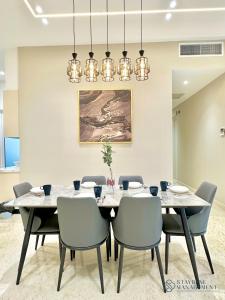 Posezení v ubytování TriTower Residence Johor Bahru by Stayrene