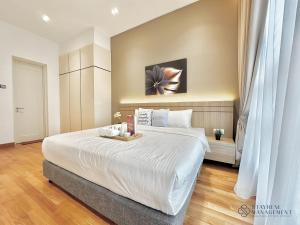 Postel nebo postele na pokoji v ubytování TriTower Residence Johor Bahru by Stayrene + 36 fotografií