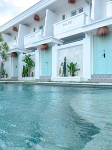 Swimmingpoolen hos eller tæt på Kaktus Boutique Apartments Bali - ADULTS ONLY