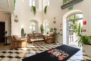 Posezení v ubytování Royal Hotel Modlin