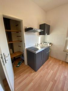 Kuchyň nebo kuchyňský kout v ubytování Hildesheim Pepperworth