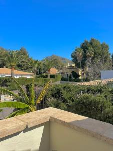 a view from the balcony of a house at Bonaire Beach House in Alcudia