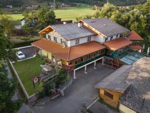 Budova, kde se bed and breakfast nachází
