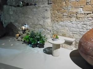 Posezení v ubytování TRADITIONAL HOUSE ARSOS