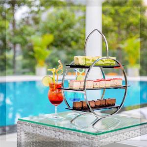 Bazén v ubytování Petro House Vung Tau - Block A nebo v jeho okolí