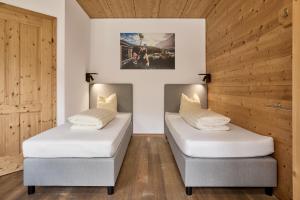 Postel nebo postele na pokoji v ubytování AREA 47 - Tirol