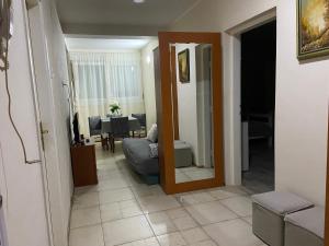 Χώρος καθιστικού στο Apartman Lea