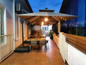 Balkón nebo terasa v ubytování Semenyih Timeless Vintage Stay