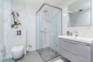 Kúpeľňa v ubytovaní Hotel ASTERA