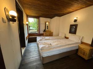 Postel nebo postele na pokoji v ubytování Guest house Maria Savekova 19 c.