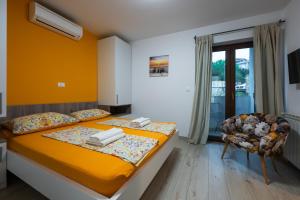 Postel nebo postele na pokoji v ubytování Villa LeaLeana in Pula,Istrien + 73 fotografií