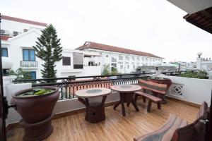 Balkón nebo terasa v ubytování Hoa My II Hotel