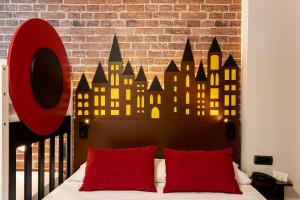 Postel nebo postele na pokoji v ubytování Hotel Magic Fantasy