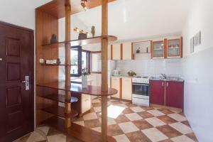 Η κουζίνα ή μικρή κουζίνα στο Apartment Sanda +12 φωτογραφίες