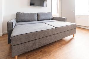Posteľ alebo postele v izbe v ubytovaní Apartmán U Doubků Horní Blatná