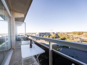 Balkón nebo terasa v ubytování Studio Studio 62-705 by Interhome