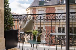 Balkón nebo terasa v ubytování Hôtel L'Ormaie & Spa + 37 fotografií