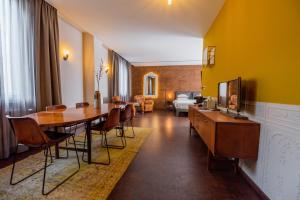 Posezení v ubytování Hotel V Nesplein