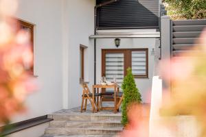 Balkón nebo terasa v ubytování Villa Oberbichl