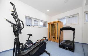 Fitness centrum a/nebo fitness zařízení v ubytování Gorgeous Home In Kastel Stafilic + 37 fotografií