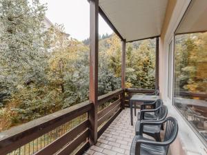 Balkón alebo terasa v ubytovaní Apartment Monte Grau Top 5 by Interhome