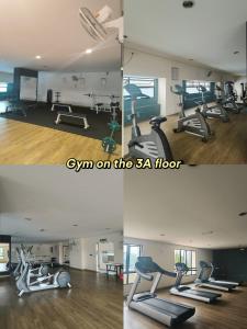 Γυμναστήριο ή/και όργανα γυμναστικής στο Spacious 4BR condo near KLCC - Travel with MRT