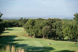 Golf pri hoteli alebo okolí
