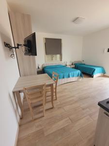 Kuchyň nebo kuchyňský kout v ubytování HOUSE AIRPORT Catania