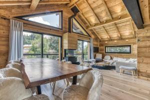 Posedenie v ubytovaní Megève - Chalet Yack - Premium jusqu'à 15 pers