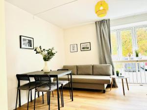 Posezení v ubytování aday - Lollandsgade Studio Apartment Suite