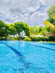 Bazén v ubytování Organic Garden Resort Sigiriya nebo v jeho okolí