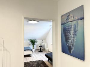 Gambar di galeri bagi Möbliertes Apartment in Herne-Mitte mit Parkplatz, Arbeitsplatz, WLAN- Super Anbindung an Autobahnen und ÖPNV -Für 1bis 3 Personen di Herne