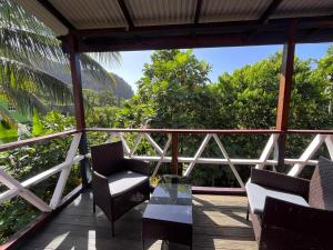 Balkón nebo terasa v ubytování Anthurium Apartment