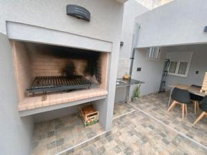 Gril dostupný pro hosty v prázdninového domu