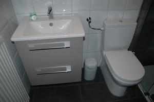 Koupelna v ubytování Hotel Kappelner Hof