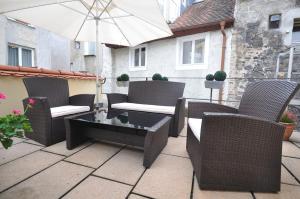 Posezení v ubytování Hotel Spiegel Garni