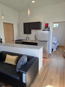 Dapur atau dapur kecil di Guesthouse