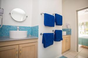 Koupelna v ubytování Chalets d'Anse Forbans SelfCatering