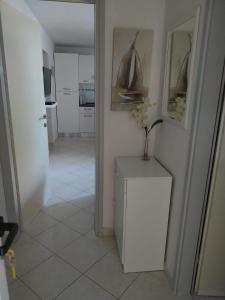 Kuchyň nebo kuchyňský kout v ubytování Apartment Miletic
