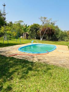 Πισίνα στο ή κοντά στο Recanto das Estrelas Camping Tenda e Hospedagem