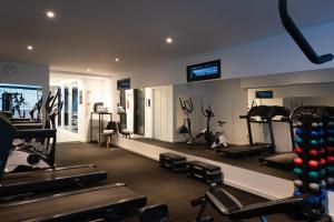 Fitness centrum a/nebo fitness zařízení v ubytování Intercity São Paulo Anhembi